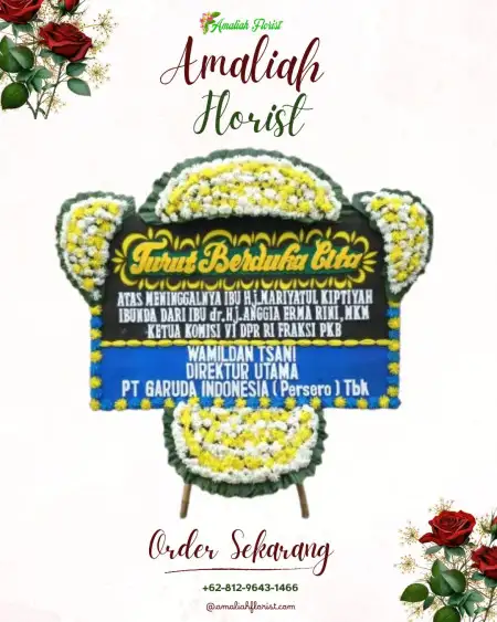 Papan Bunga Duka Venue Wedding Ciawi