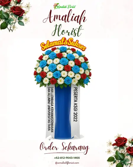 Standing Flowers Venue Wedding Ciawi